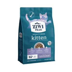 ZiwiPeak Steam & Dried Kitten Food - Chicken with Southern Blue Whiting Recipe