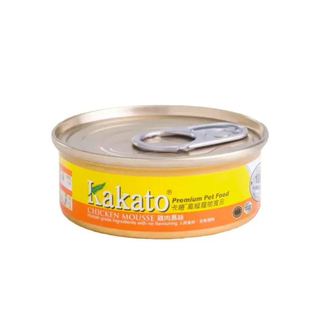 Kakato 卡格 - 雞肉慕絲 (貓狗食用) 罐頭40克