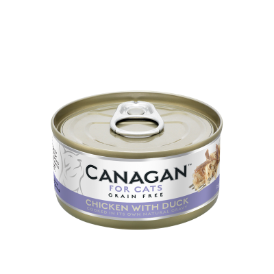 Canagan 猫罐头 - 无谷物 - 鸡肉配鸭肉 75g
