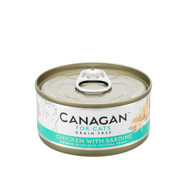 Canagan Cat Canned Food - Grain Free - Chicken with Sardine 75g
