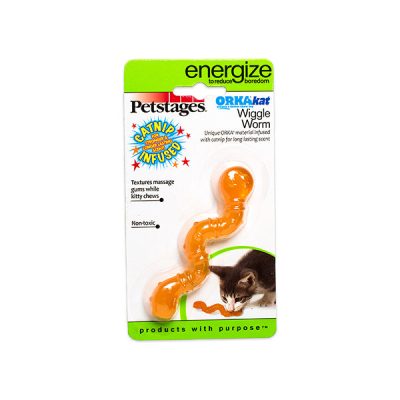 Petstages Cat Toy - Wiggle Worm