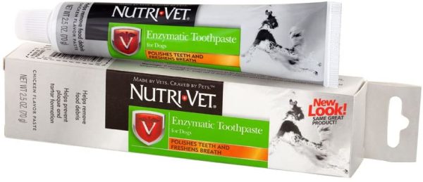 Nutri-Vet Dog Care - Enzymatic Toothpaste - Chicken 2.5oz