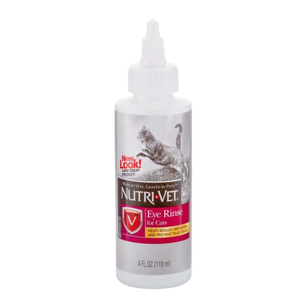 Nutri-Vet 猫用护理 - 眼部冲洗液 4oz