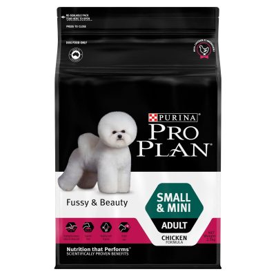 Purina Pro Plan 小型及迷你成年犬粮 - 挑食与美毛 - 鸡肉 2.5kg