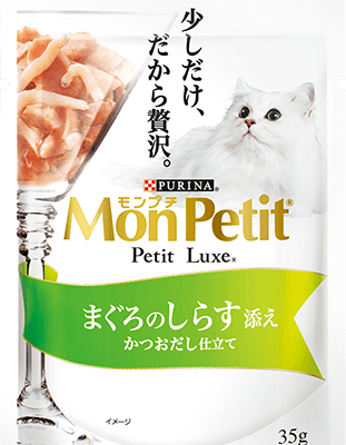 Purina - Mon Petit Luxe - Cat Pouch - Tuna & Whitebait 35g