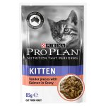 Purina Pro Plan 幼猫湿粮 - 三文鱼肉汁配方 85g