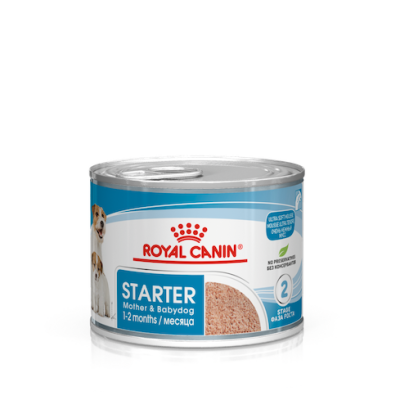 皇家犬用湿粮 - 母犬与幼犬起始罐头食品 195克