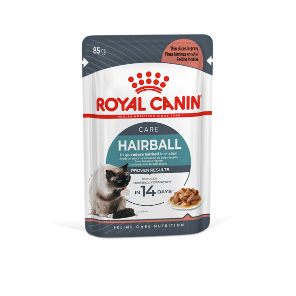 Royal Canin Adult Cat Wet Food - Hairball Care (Gravy) 85G