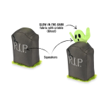 P.L.A.Y. Dog Toy - Ghoulish Grave