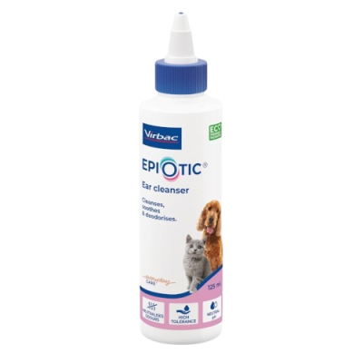 Virbac Epiotic ® 耳部清洁剂 SIS 适用于犬猫 - 125ml