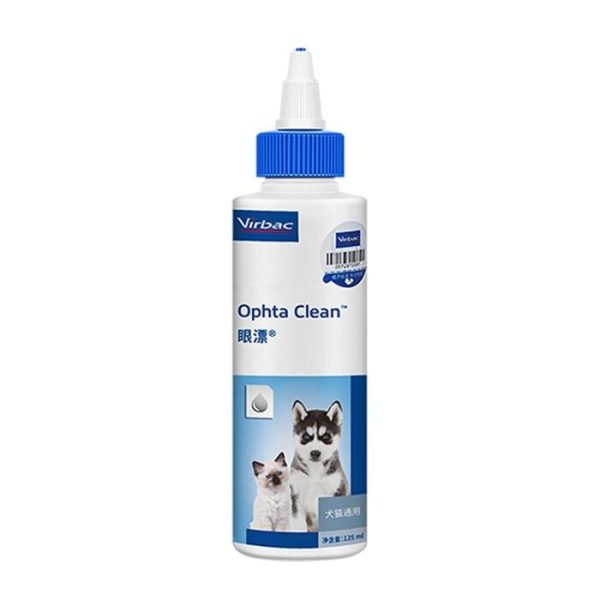 Virbac 犬猫眼部清洁液 - 125ml