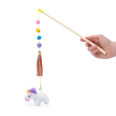 ZippyClaws 猫玩具 - ZippyStick - 独角兽
