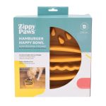 ZippyPaws - Happy Bowls - Hamburger