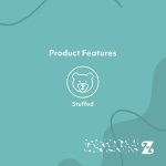 ZippyPaws 狗狗玩具 - Jigglerz® - 蓝鲸