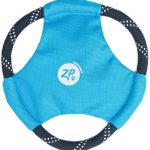 ZippyPaws 狗狗玩具 - 绳索飞盘 - 蓝色