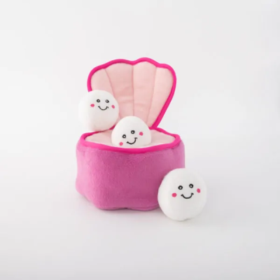 ZippyPaws 狗狗玩具藏宝 - 牡蛎珍珠