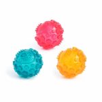 ZippyPaws Dog Toy - ZippyTuff Squeaker Ball - Pink Large (Diameter 3 in.)