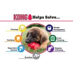KONG Dog Toy - Puppy Chew Toy (Blue)