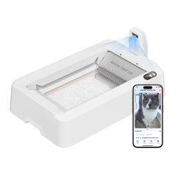 PETKIT PUROBOT CRYSTAL DUO AI智能鏡頭全自動雙翼貓廁所